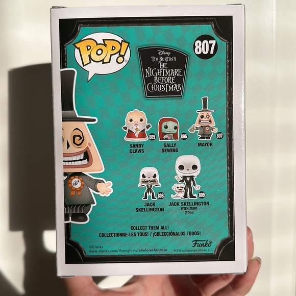 Nightmare Before Christmas - The Mayor 807 Funko pop - Picture 3 of 4